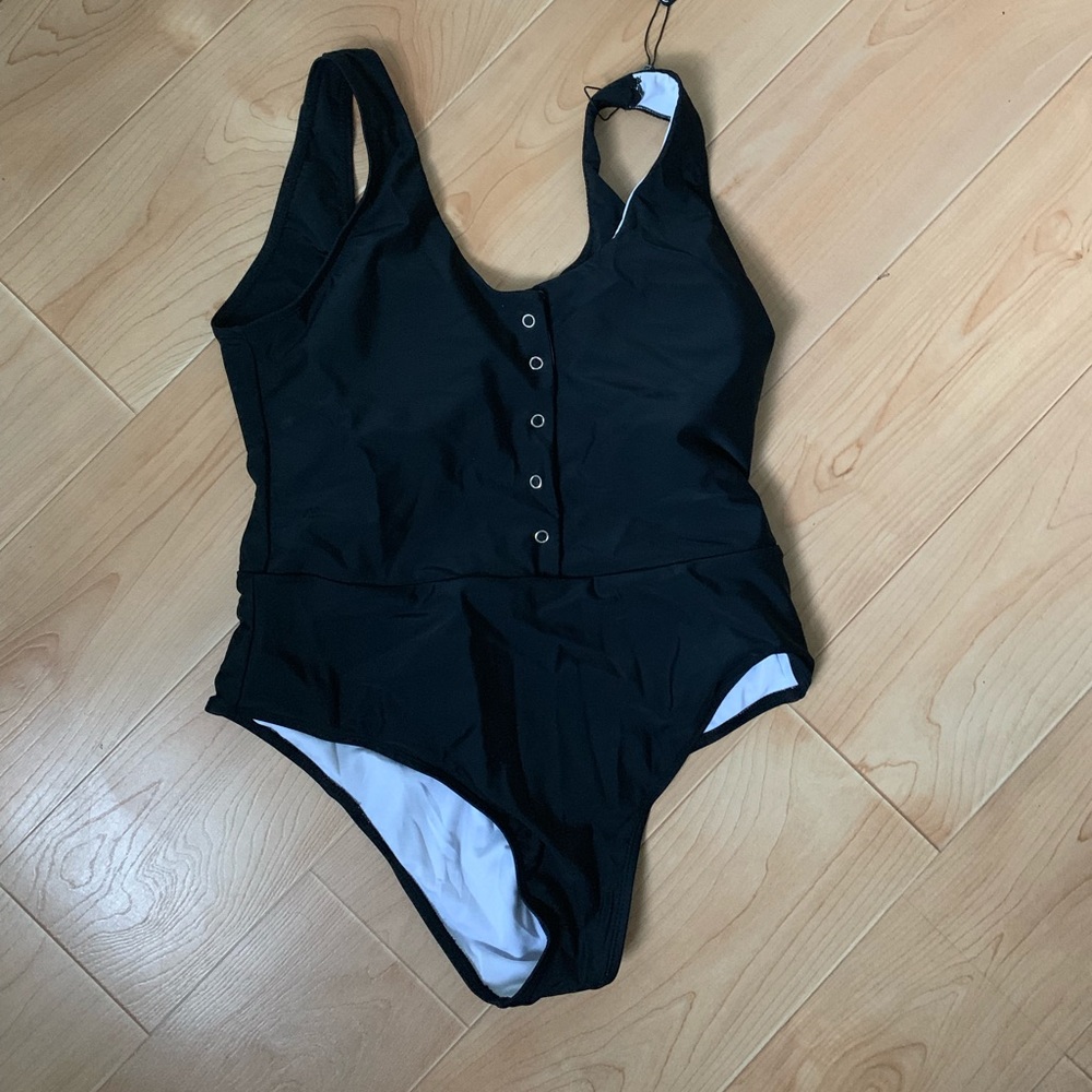Zaful Black One Piece NEW with tags